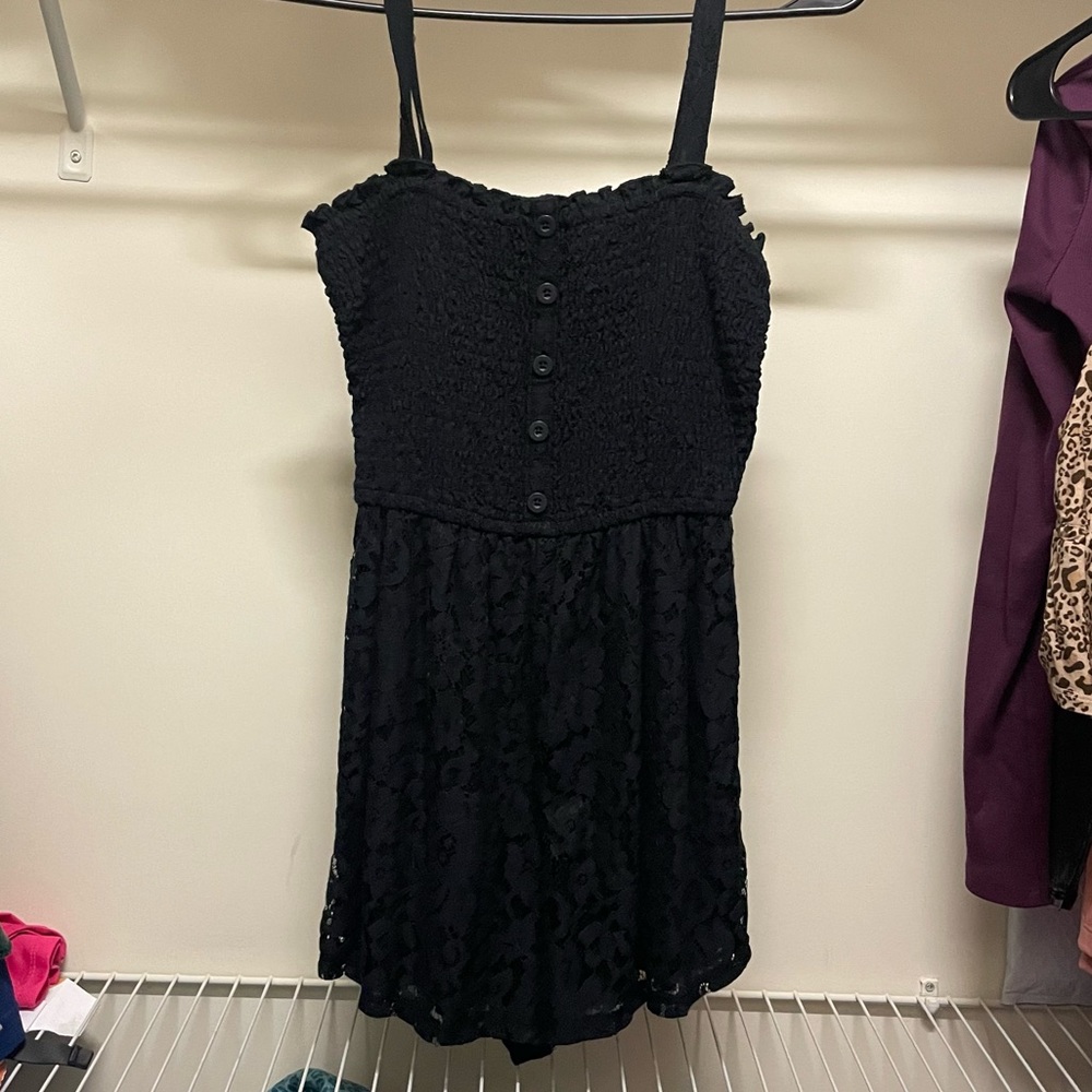 Black Hollister Romper